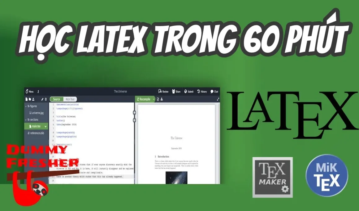 Tự học LATEX trong 60 phút!